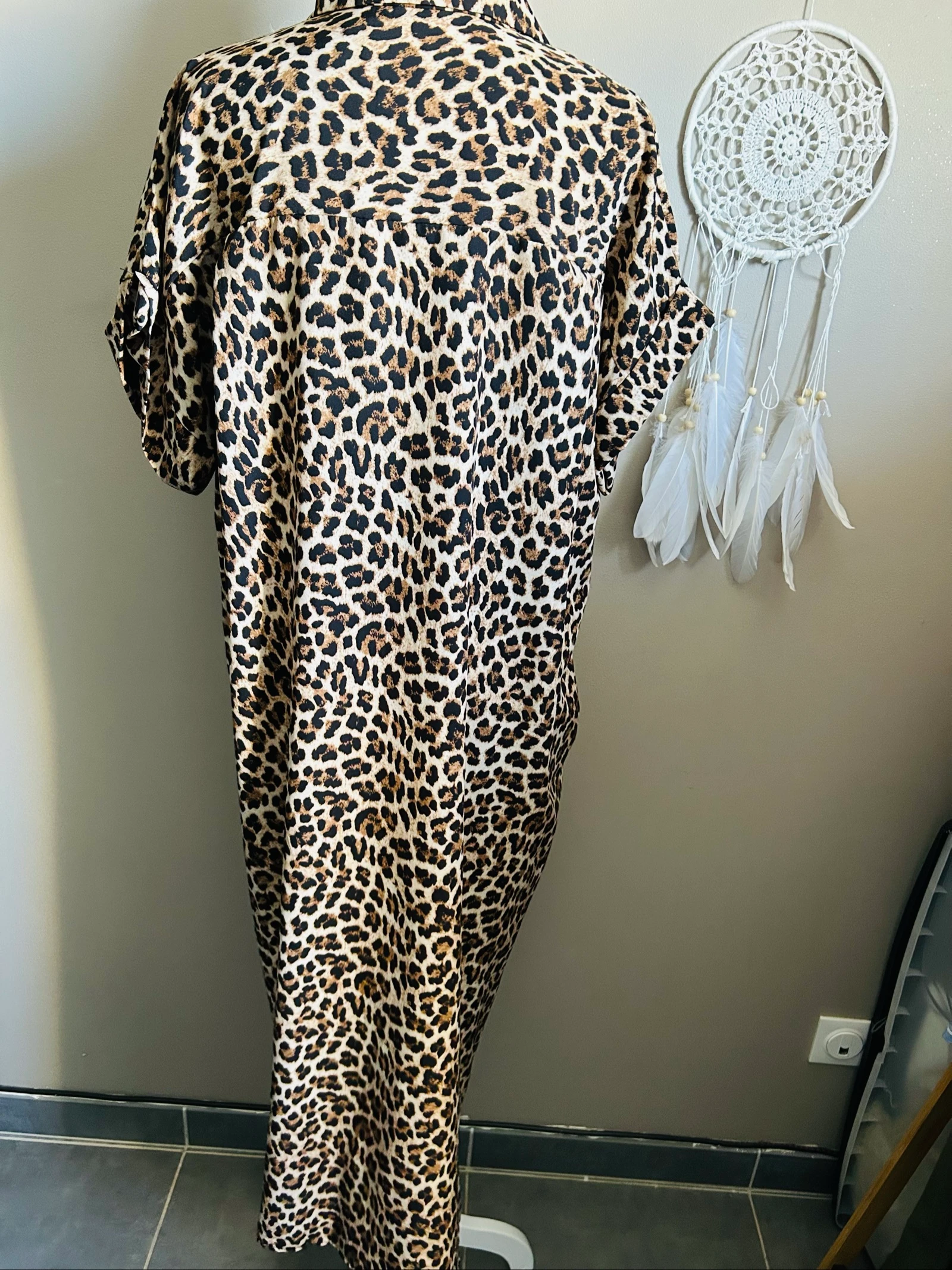 Leopard oversize dress – photo 7